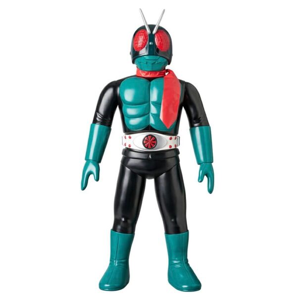 仮面ライダー 1号 桜島Ver. ジャンボサイズ 東映レトロ ソフビ コレクション メディコムトイ sofvi