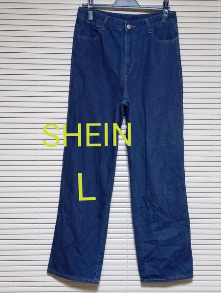 デニムワイドパンツ SHEIN DAZY