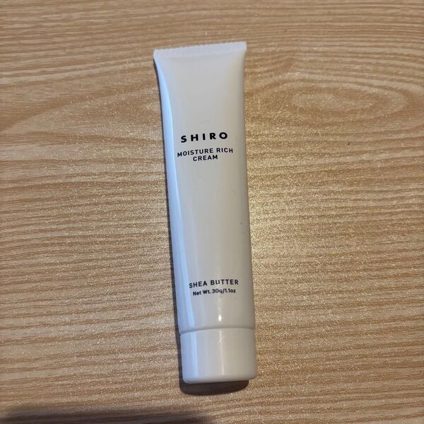 SHIRO MOISTURE RICH CREAM 30g シアバタークリーム ハンドクリーム SHIRO シロ