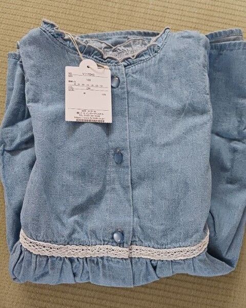 未使用品 apres les cours(アプレレクール)のワンピース「着回しマルチワンピ」 サイズ100