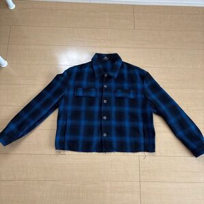 ZARA ショート丈チェックジャケット