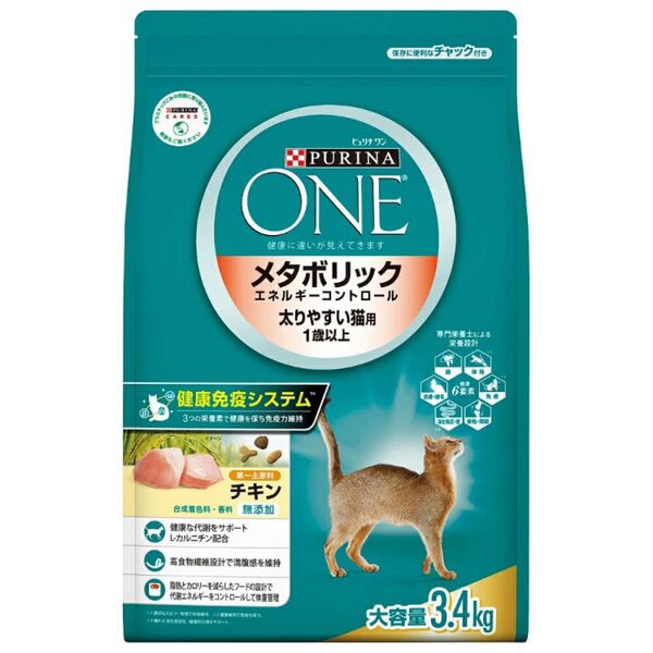 ピュリナワン キャットフート メタボリックエネルギーコントロール チキン 3.4kg