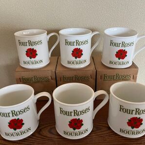 Four Roses マグカップ 6個セット 未使用