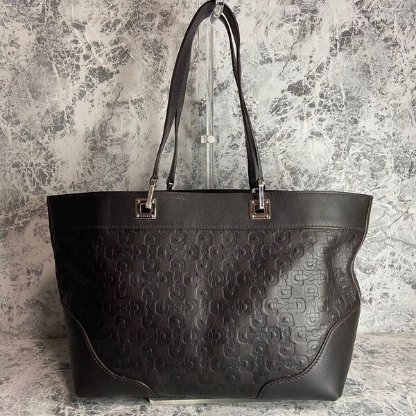 GUCCI グッチ ハンドバッグ トートバッグ レザー ブラウン 茶色