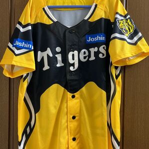阪神タイガース レプリカユニフォーム Joshin 黄色 フリーサイズ