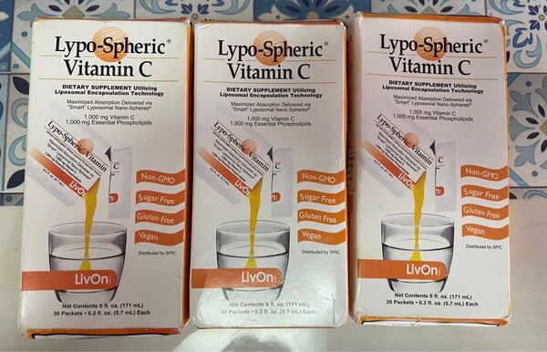 リポスフェリック Lypo-Spheric VitaminC 30包X3箱