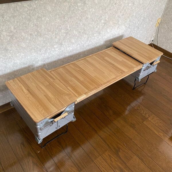シェルフコンテナ25用 ブリッジ、スライド天板セット DIY