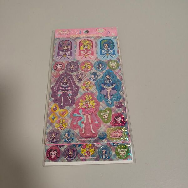 新品未開封品!キミとアイドルプリキュア トリプルボリュームシール