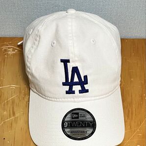 ニューエラ ホワイト キャップ ドジャース ロサンゼルス 9TWENTY