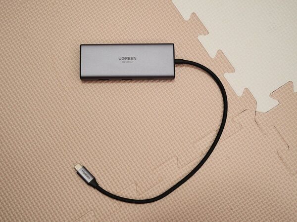 美品 UGREEN Revodok 206 6 in 1 USB Cハブ 2*HDMI出力 ドッキングステーション