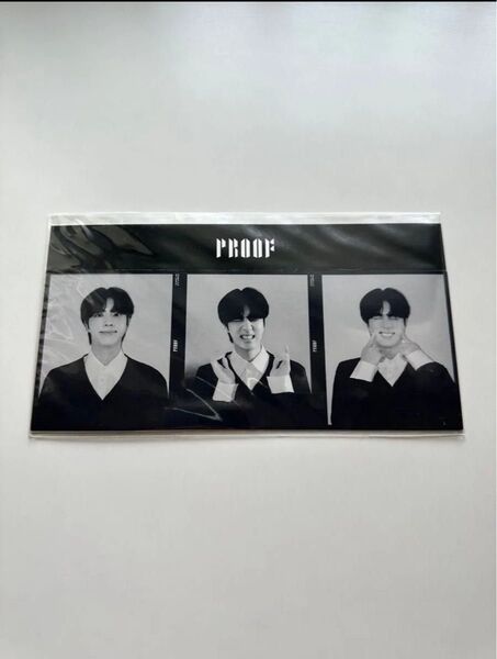 新品未開封 BTS Jin Proof購入特典 3カットフォト フォトカード