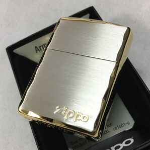 ZIPPO アーマー シャインレイカット シルバー ゴールド コーナー彫刻 新品 ジッポー コレクション