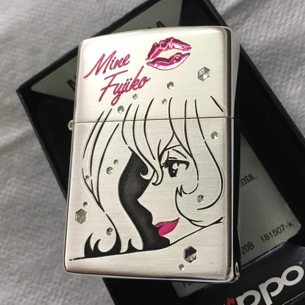 ZIPPO ルパン三世 不二子 アフターシャワー シルバーサテーナ ジッポー 新品
