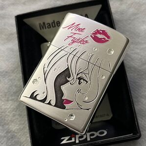 ZIPPO 新品 ルパン三世 不二子 アフターシャワー シルバーサテーナ ジッポー