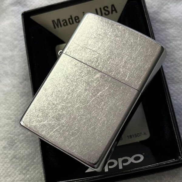 新品 ZIPPO ストリートクローム 207 ジッポー ライター コレクション キャンプ アウトドア