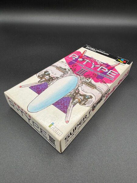 SFC スーパーファミコン アールタイプⅢ箱説明書ハガキ付き完品