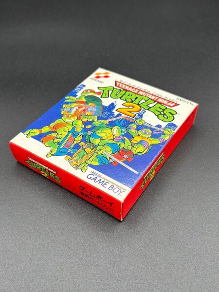 GB ゲームボーイ ミュータント ニンジャ タートルズ2 箱説明書付き