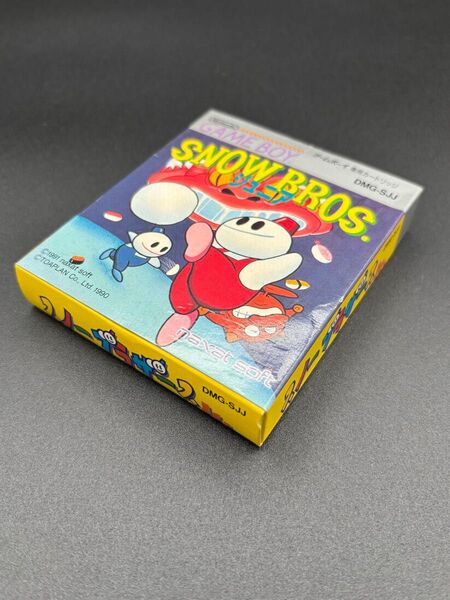 GB ゲームボーイ スノーブラザーズジュニア 箱説明書ハガキ付き