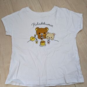 110 UNIQLO リラックマ白Tシャツ