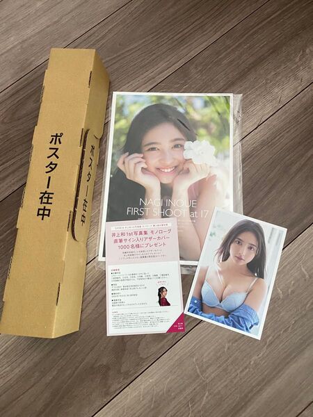 井上和 写真集 ミニ写真集 ポストカード 応募券 ポスターセット