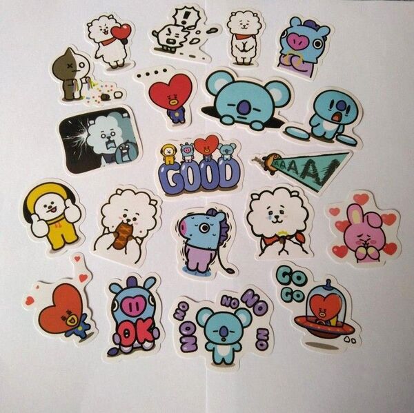 BT21 ステッカー 20枚セット