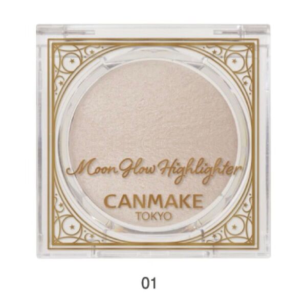 CANMAKE キャンメイク ムーングロウハイライター 01