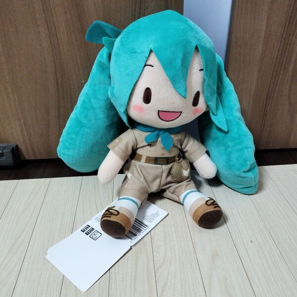 初音ミク ふわぷち M ぬいぐるみ お出かけシリーズ 動物園ver.