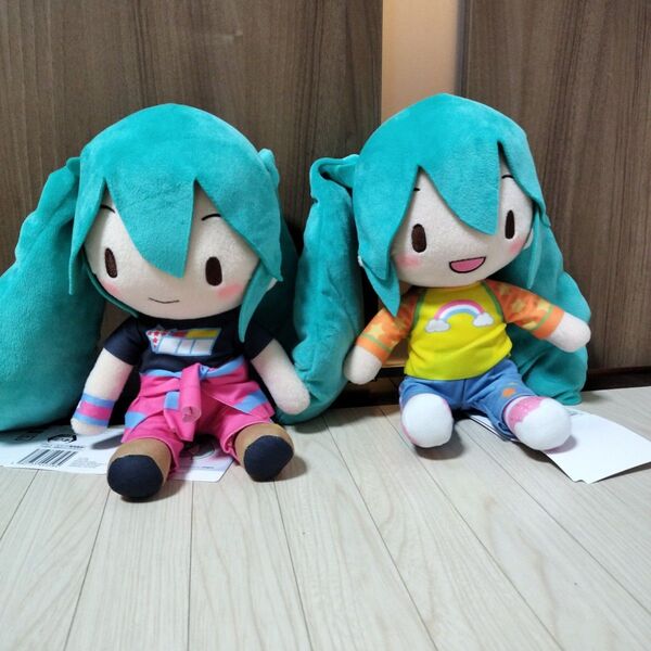 初音ミク × オシャレ魔女ラブandベリー ふわぷちMぬいぐるみ ラブ衣装Ver. ベリー衣装Ver.