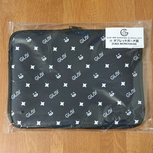 GLAY 30th Anniversaryエンタメくじ vol.2 タブレットポーチ賞 ⑩ ZURA MONOGRAM ズラー