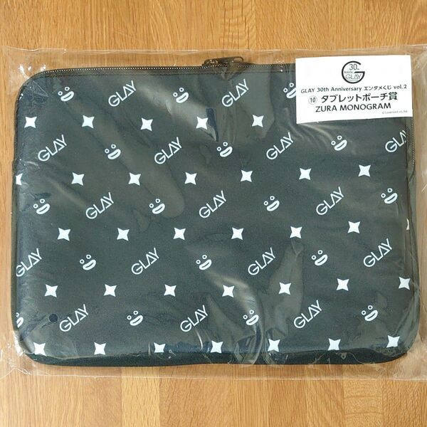 GLAY 30th Anniversaryエンタメくじ vol.2 ⑩ タブレットポーチ賞 ZURA MONOGRAM ズラー
