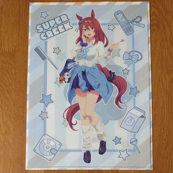 アニメ『ウマ娘 シンデレラグレイ』エンタメくじ ⑱ Wポケットクリアファイル スーパークリーク