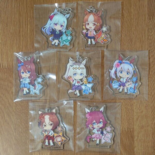 アニメ『ウマ娘 シンデレラグレイ』エンタメくじ ⑰ アクリルキーホルダー 全7種