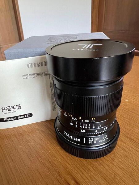 美品 TTArtisan 11mm F2.8 魚眼レンズ RFマウント