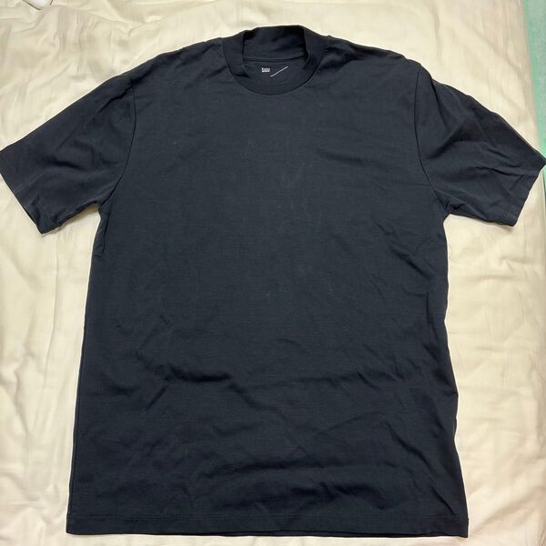 ナノユニバース ジャケT 半袖Tシャツ 黒 Mサイズ