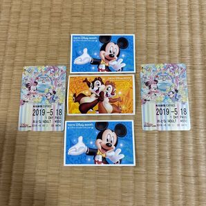 使用済み TDRパスポート&リゾートライン1デーパス チケット 東京ディズニーリゾート