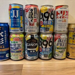 チューハイ・ハイボール 詰合せ 計10本 350ミリ×8本 500ミリ×2本