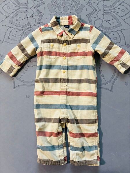 baby Gap ベビーギャップ ロンパース 襟付き ギャップ 80 12-18m ベビー服
