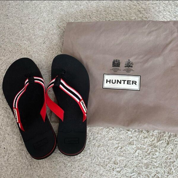 HUNTER ビーチサンダル