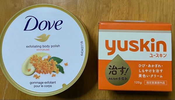 Dove(ダヴ) キンモクセイ ボディスクラブ 298g ユースキン 120g