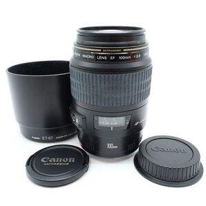 ■美品■ CANON EF100mm F2.8 マクロ USM