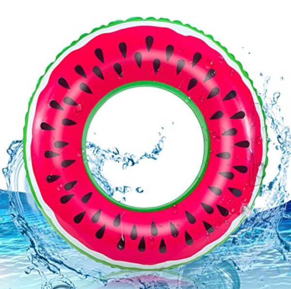 浮き輪 子供用 浮輪 プール 水遊び 海水浴 レジャー すいか キッズ 水遊び