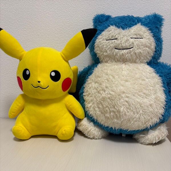 ポケモンぬいぐるみ ピカチュウ カビゴン