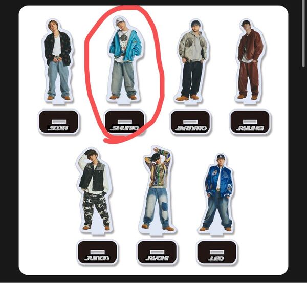 BE:FIRST シュント アクスタ GRIT