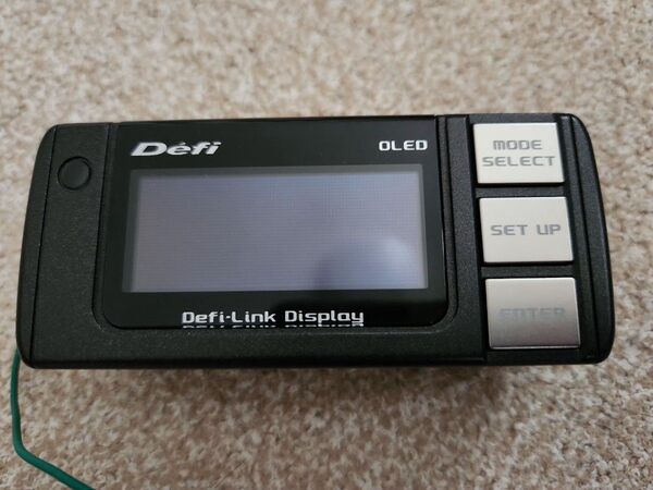 Defi Link Display デフィ リンクディスプレイ 本体 + 回転信号ハーネス 廃番 希少