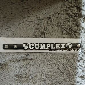 COMPLEX 日本一心 ラバーリストバンド