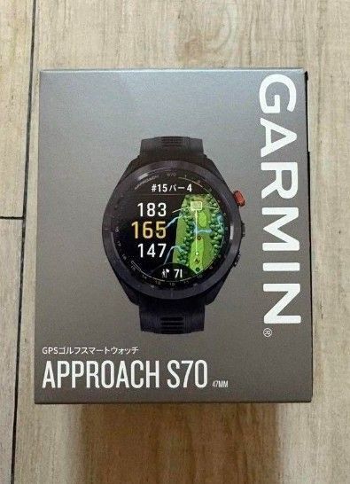 ガーミン GARMIN Approach アプローチ S70 ブラック ゴルフウォッチ