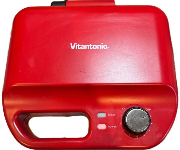 Vitantonio ホットサンドメーカー レッド