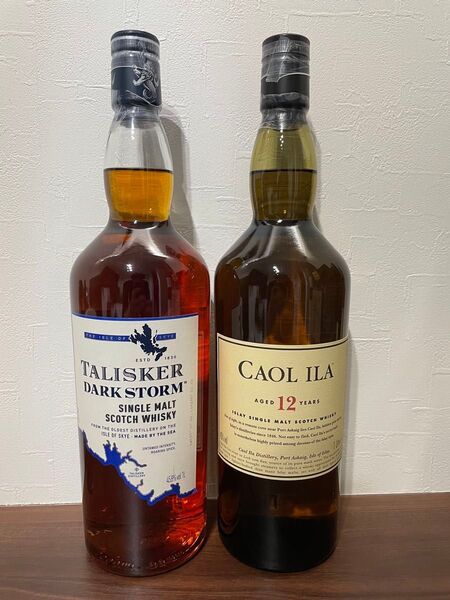 タリスカーダークストーム カリラ12年 ウイスキー 1000ml 2本セット
