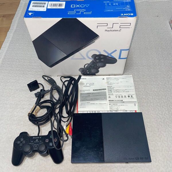 PS2 本体 SONY プレイステーション2 箱ありSCPH-90000