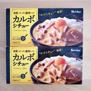 匿名配送:ハウス カルボシチュールウ (4皿分×2) ×2箱